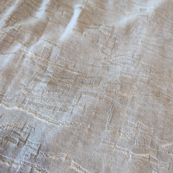 John Varvatos Cashmere Silk Long Sleeve V Neck Lightweight Textured Cardigan M - Picture 12 of 12